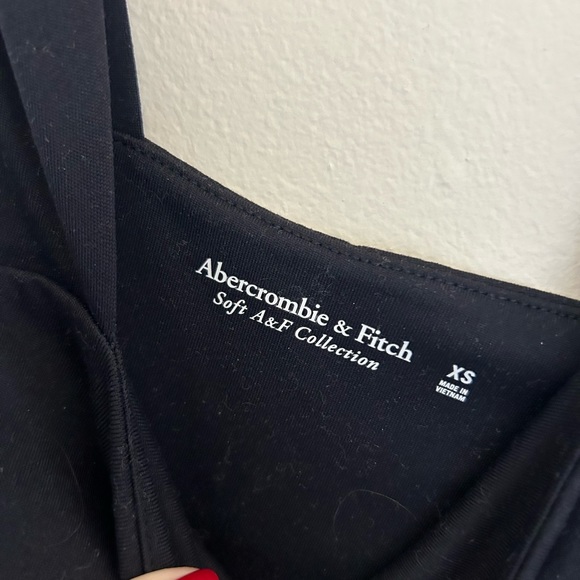 Abercrombie Square neck black body suit size XS - Picture 4 of 4
